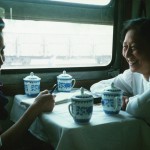 My mother and I on our research trip for Wild Swans, 1989.