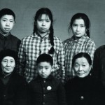 About to be expelled to the edge of the Himalayas in 1969. Me (second from right) and my siblings with Grandma and Aunt Junying (seated to the left and right), both of whom would die within a year.