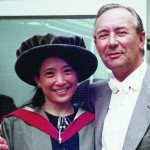 I gained a PhD in linguistics from the University of York in 1982 and became the first person from Communist China to obtain a doctorate from a British university. With my supervisor Professor Bob Le Page.
