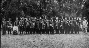 Sir Robert Hart, with has Western band of Chinese musicians.  He was Inspector General of Chinese Maritime Customs for the entire period of Cixi's political life.