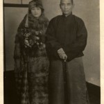 Ching-ling with her husband in 1924 - the year before he died.