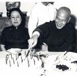 In Taiwan in 1956, Big Sister, Ei-ling, was Chiang’s guest of honour at his birthday dinner
