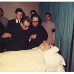 Ching-kuo stroking the forehead of his deceased father, Chiang Kai-shek, Taiwan, 1975. He was about to change his father’s legacy and lead Taiwan towards democracy.