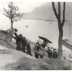 Ching-ling (front chair) and May-ling (behind) were carried up to the war capital Chongqing, ‘City of Mountains’ in 1940.