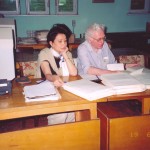Jung Chang & Jon Halliday in the Albanian archive.