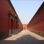 The harem, at the rear of the Forbidden City.  Cixi found its high walls and closed-in alleys 'depressing'. 