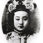 In 1889, Emperor Guangxu took over the running of the empire whereupon Cixi retired.  Guangxu's favourite concubine, Pearl.